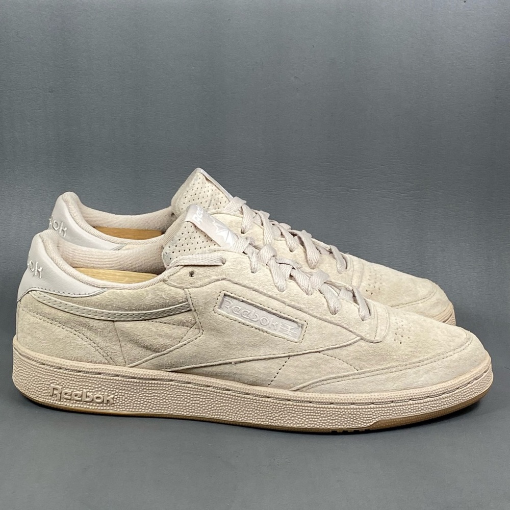 REEBOK CLUB C 85 SG SHOE SAND STONE WHITE GUM size 11